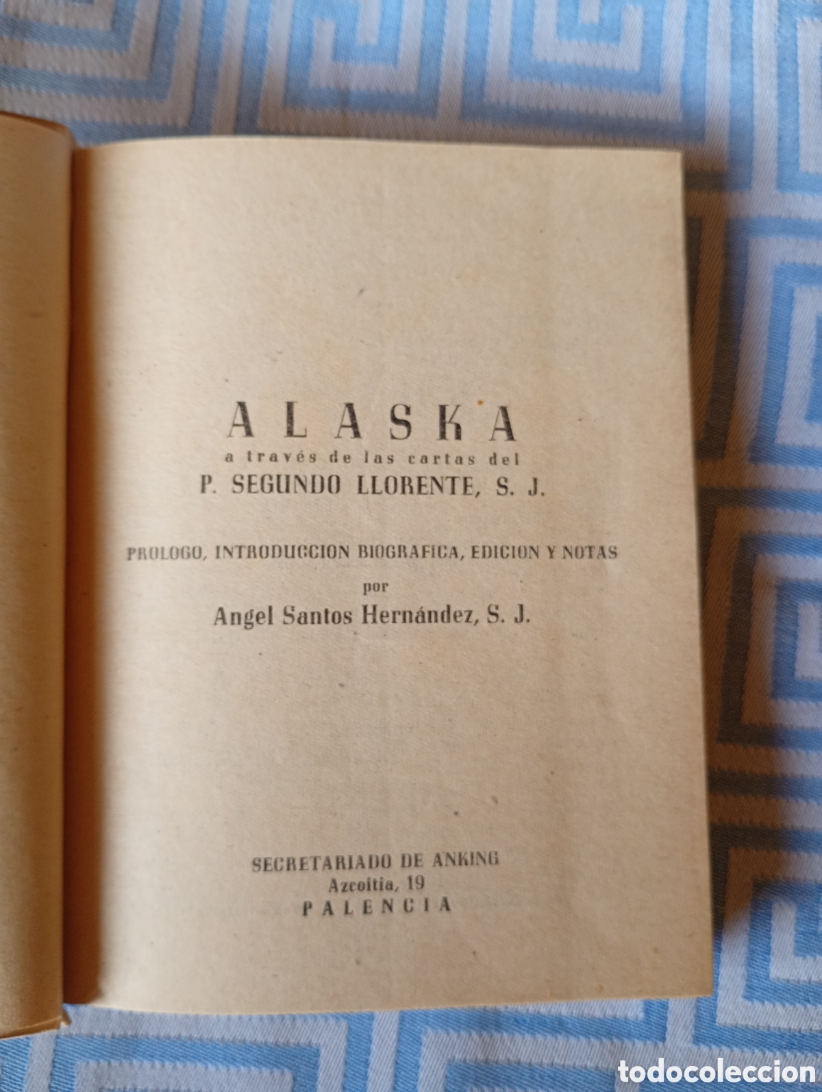Libros de segunda mano: Libro antiguo Alaska a trav&eacute;s del padre Llorente - Foto 2