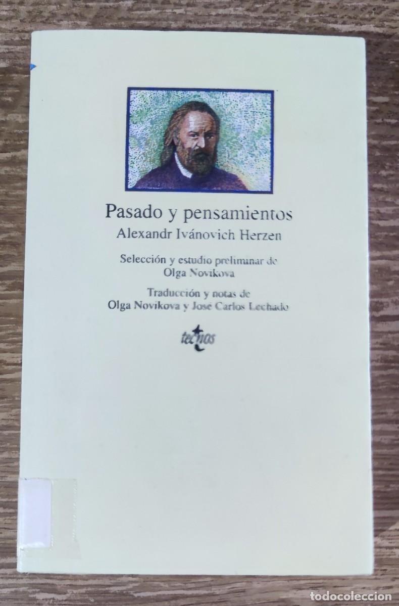 Libros de segunda mano: Libro - Pasado y pensamientos (1994) Alexandr Iv&aacute;novich Herzen