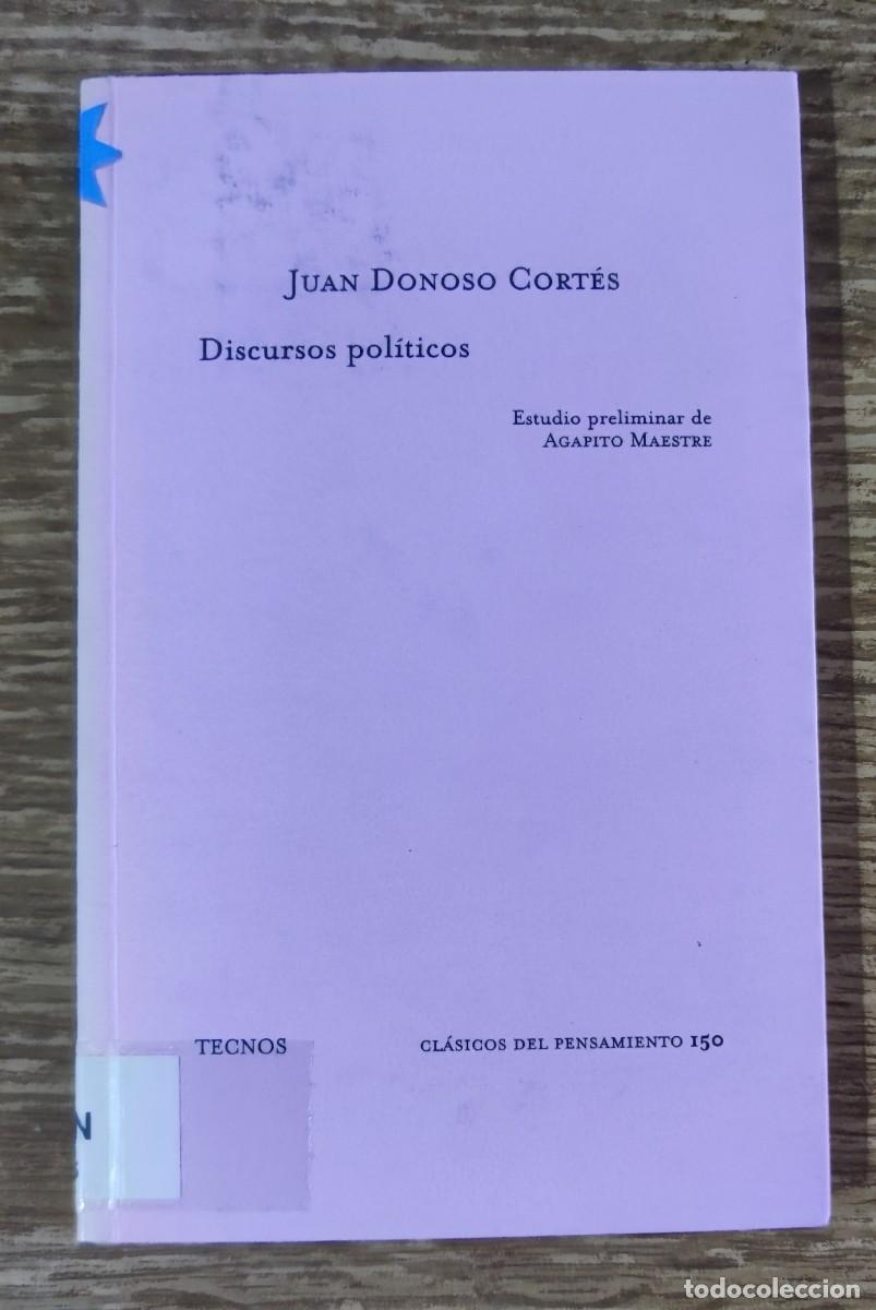 Libros de segunda mano: Libro - Discursos Pol&iacute;ticos (2002) Juan Donoso Cort&eacute;s