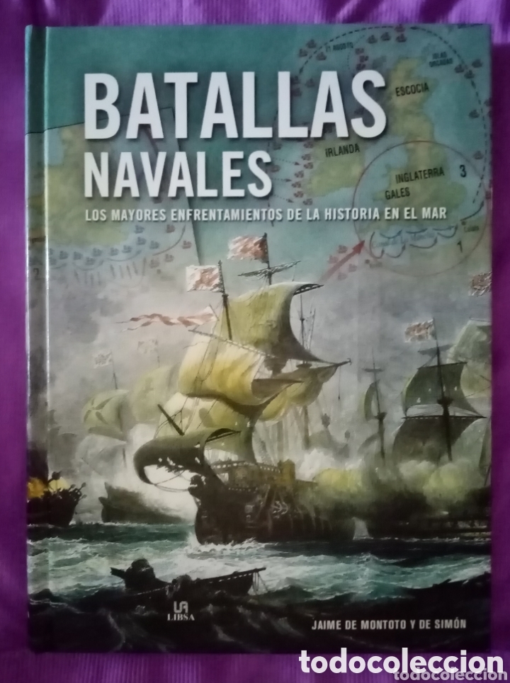 Libros de segunda mano: 2017 Libro Batallas navales. Los mayores enfrentamientos de la historia en el mar (Grandes Batallas)