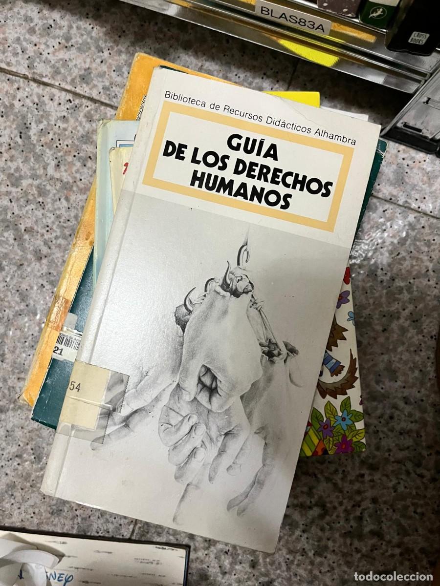 Libros de segunda mano: BLAS83A - Gu&iacute;a de los derechos humanos &ndash; Biblioteca de Recursos Did&aacute;cticos Alhambra. Obra divulgativ
