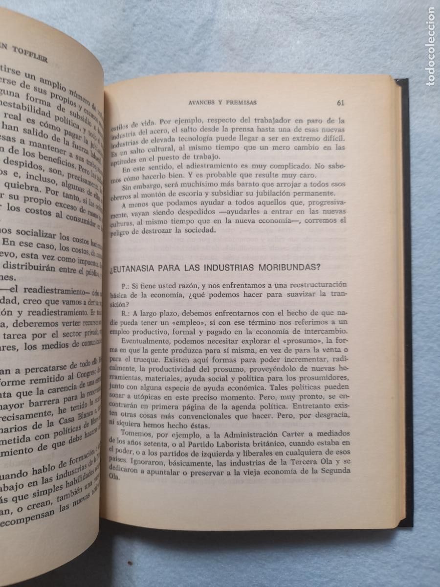 Libros de segunda mano: Avances y Premisas. Alvin Toffler. - Foto 6