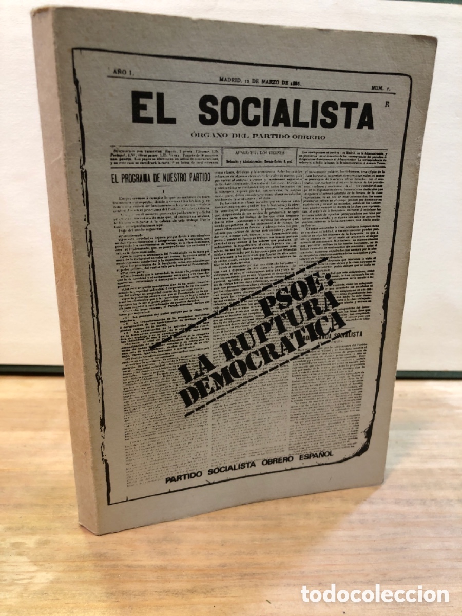 Libros de segunda mano: PSOE: La ruptura democr&aacute;tica