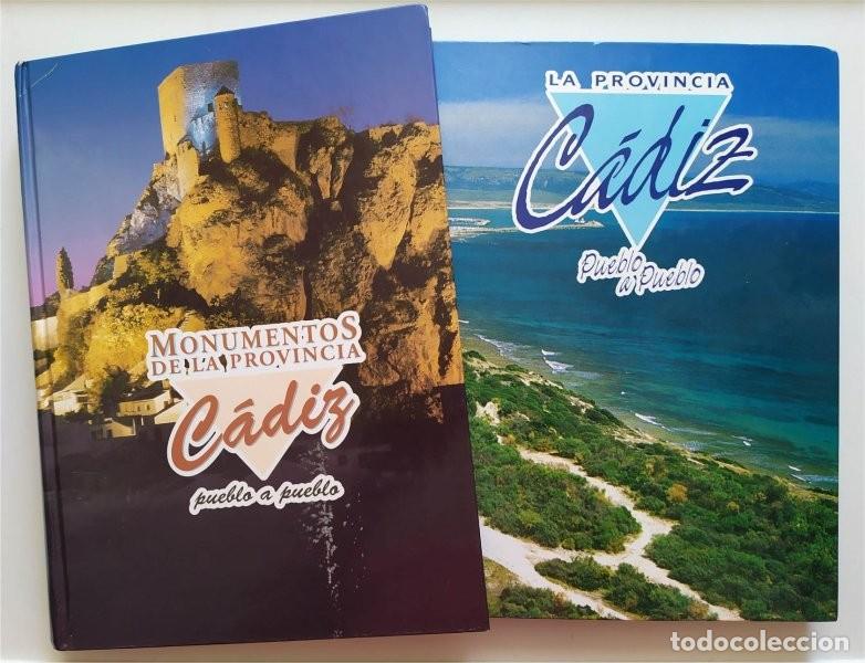 Libros de segunda mano: Monumentos de la provincia de C&aacute;diz y La provincia de C&aacute;diz pueblo a pueblo.