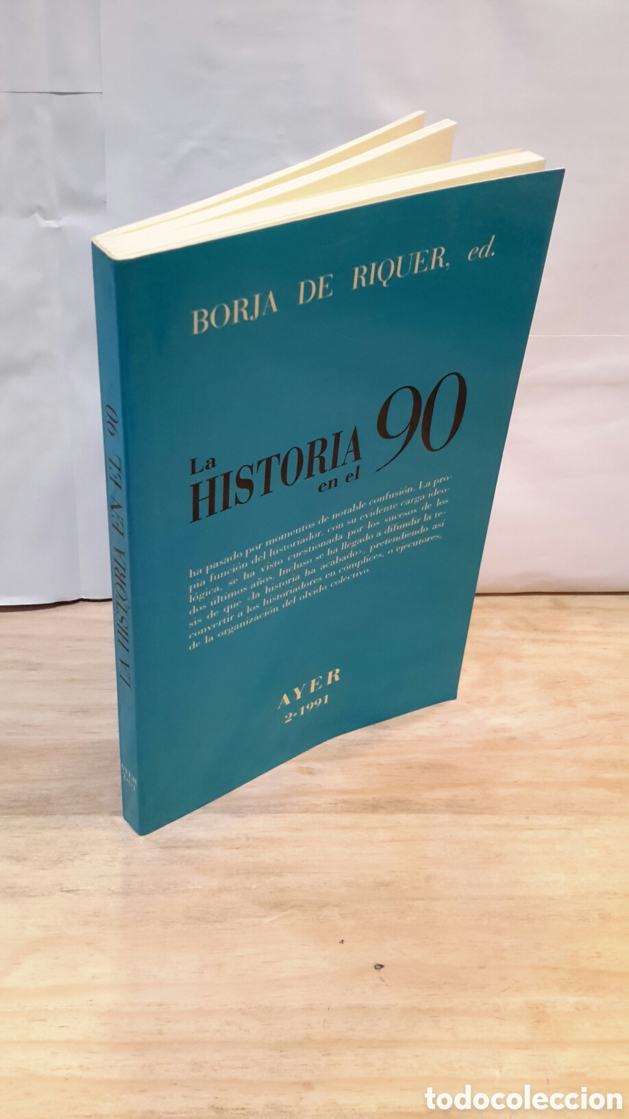Second hand books: Borja de roquer ,ed, la historia en el 90