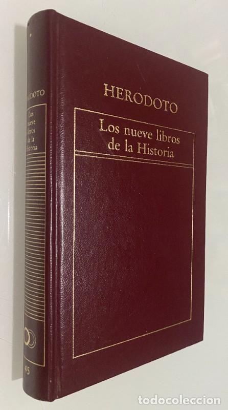 Libros de segunda mano: Los Nueve Libros de la Historia - Her&oacute;doto - Ediciones Orbis - Biblioteca de Cl&aacute;sicos Universales, 4