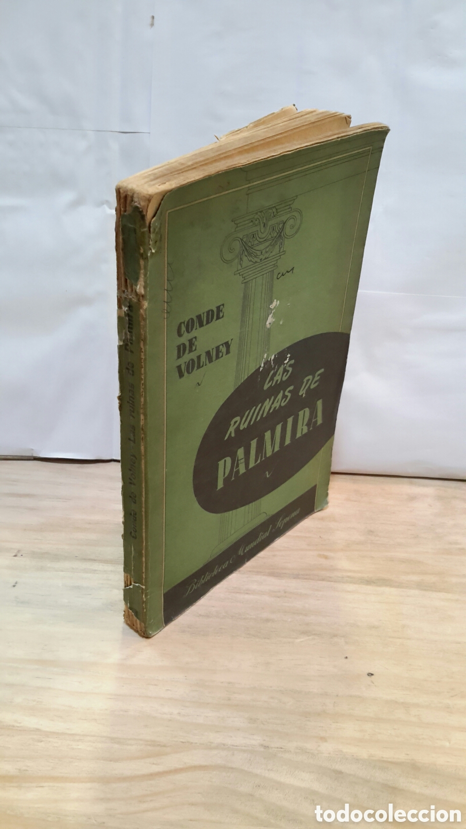 Libros de segunda mano: Las ruinas de Palmira conde de Volney