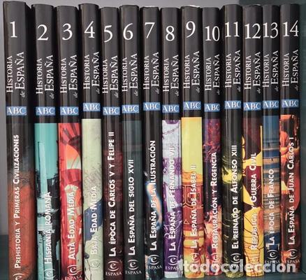 Libros de segunda mano: 14 tomos Historia de Espa&ntilde;a Espasa, ABC, - Foto 1