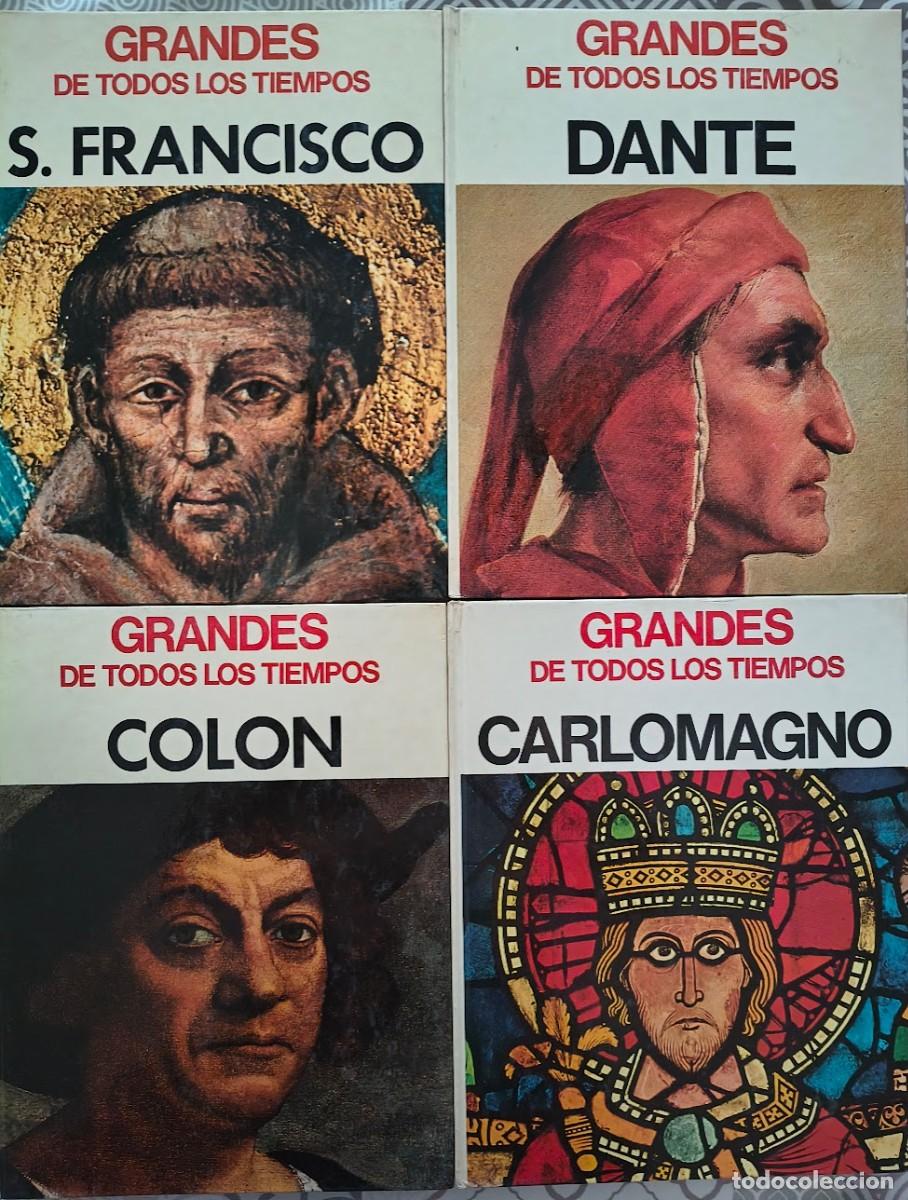Libros de segunda mano: Lote de 12 tomos - GRANDES DE TODOS LOS TIEMPOS - Prensa Espa&ntilde;ola / Mondadori (1970)
