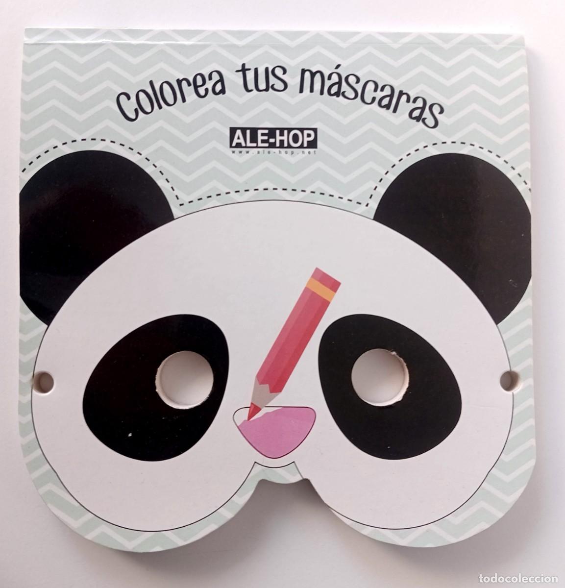 Second hand books: LIBRO PARA NI&Ntilde;OS COLOREA TUS M&Aacute;SCARAS DE ALE-HOP