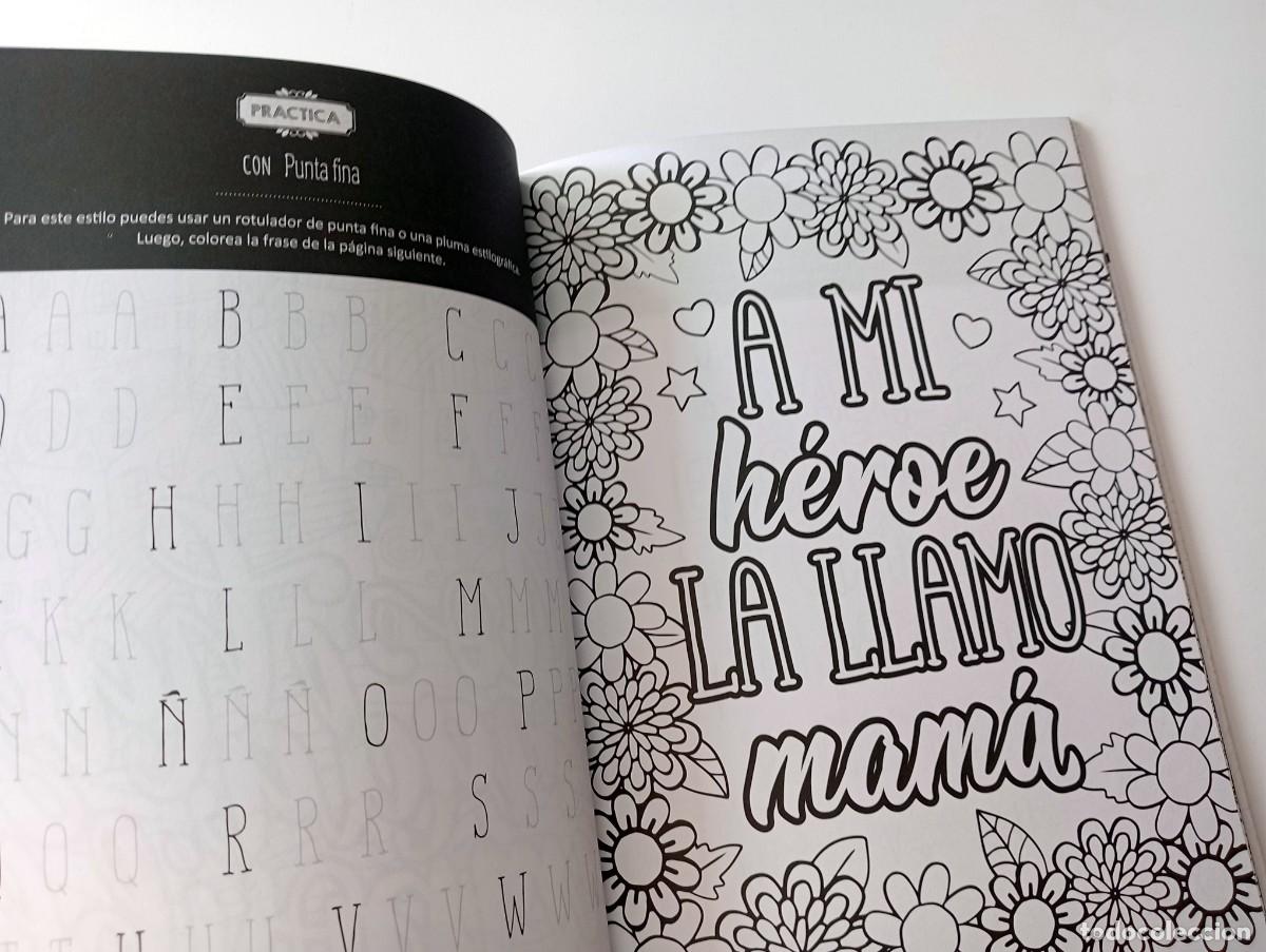 Libros de segunda mano: LIBRO DE LETTERING, COLOREA, PRACTICA Y CREA - Foto 3