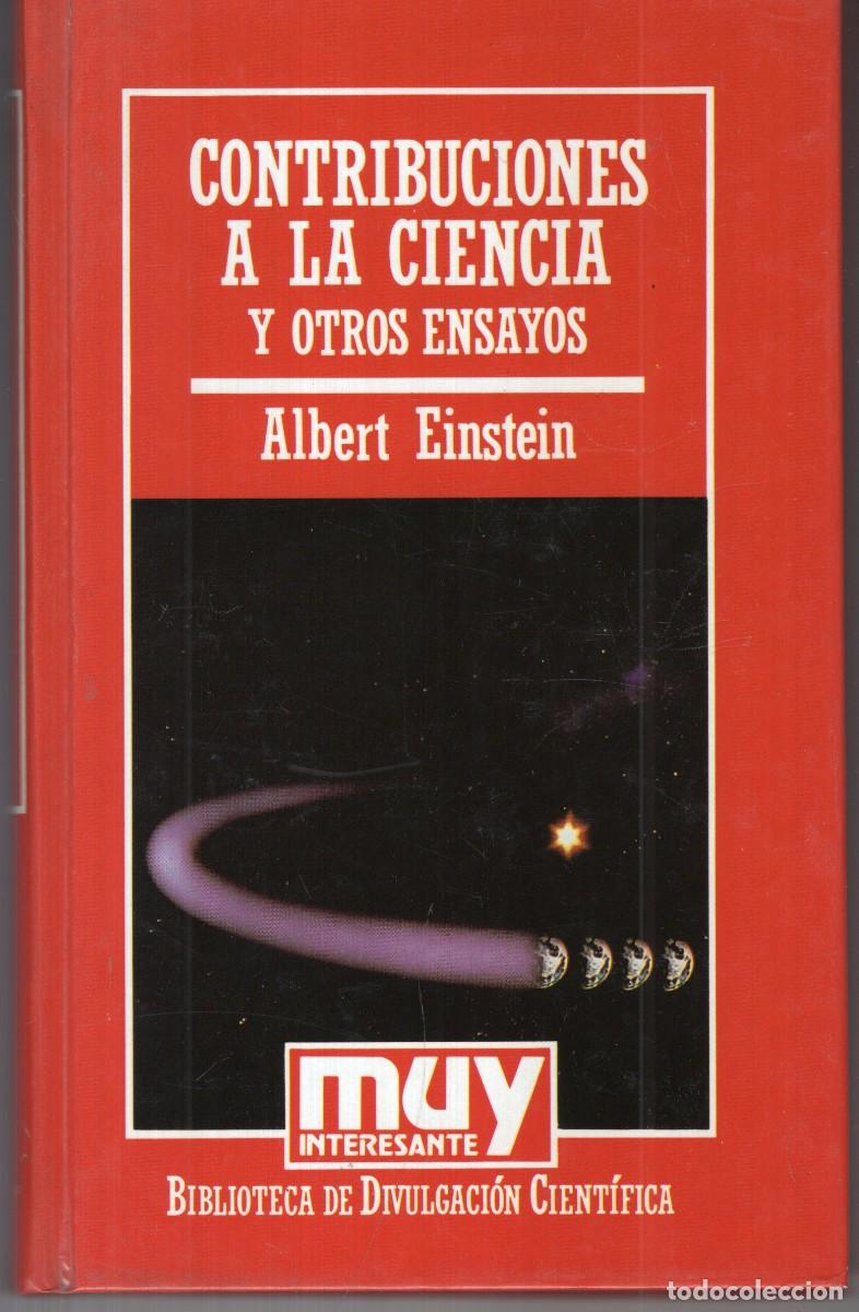 Libros de segunda mano: CONTRIBUCIONES A LA CIENCIA (ALBERT EINSTEIN) ORBIS - CARTONE - MUY BUEN ESTADO - OFI15J