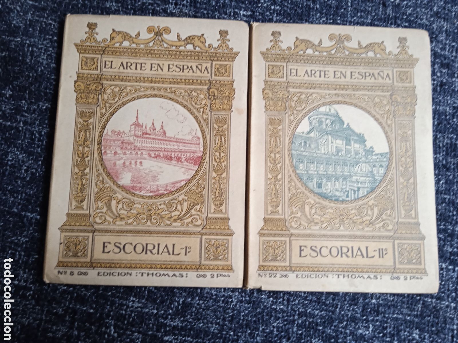 Libros de segunda mano: EL ARTE EN ESPA&Ntilde;A - ESCORIAL - DOS TOMOS / JOS&Eacute; RAM&Oacute;N M&Eacute;LIDA