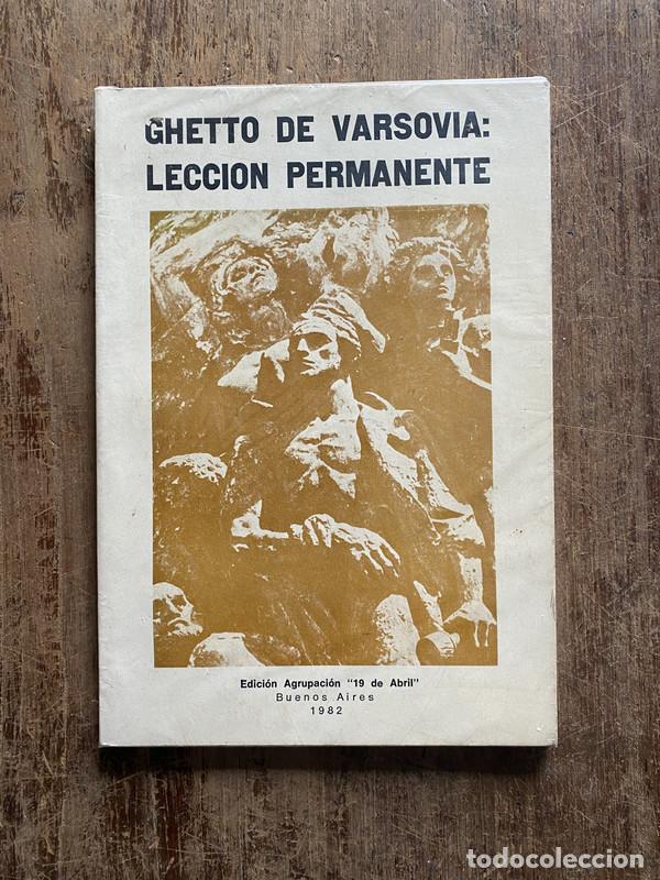 Libros de segunda mano: Ghetto de Varsovia: Leccion Permanente - - - Foto 1