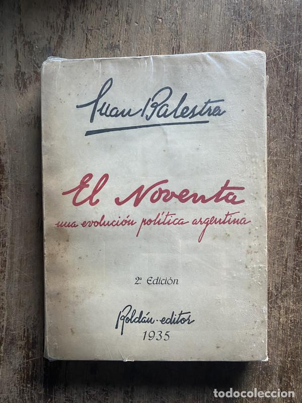 Livros em segunda m&atilde;o: El Noventa - Palestra, Juan