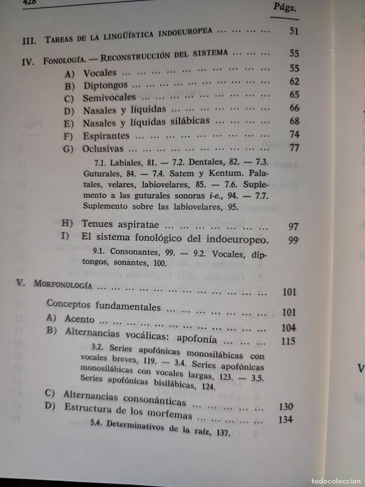 Libros de segunda mano: INTRODUCCI&Oacute;N A LA LING&Uuml;ISTICA COMPARATIVA. OSWALD SZEMER&Eacute;NYI. - Foto 5