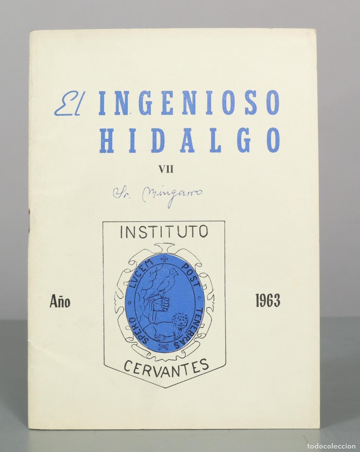 Gebrauchte B&uuml;cher: El Ingenioso Hidalgo - Instituto de Bachillerato Cervantes VII 1963