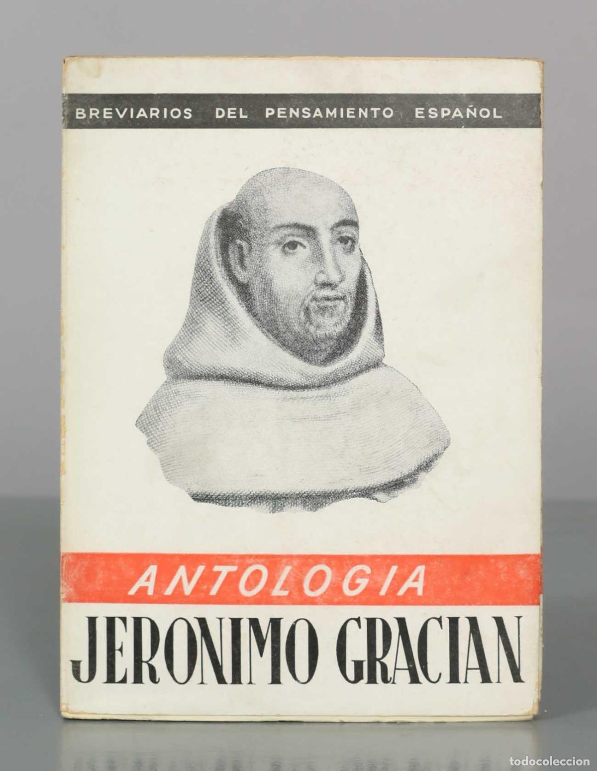 Libros de segunda mano: Breviarios del Pensamiento Espa&ntilde;ol: Jer&oacute;nimo Graci&aacute;n. Cr&oacute;nica de cautiverio y de misi&oacute;n - Luis Rosal