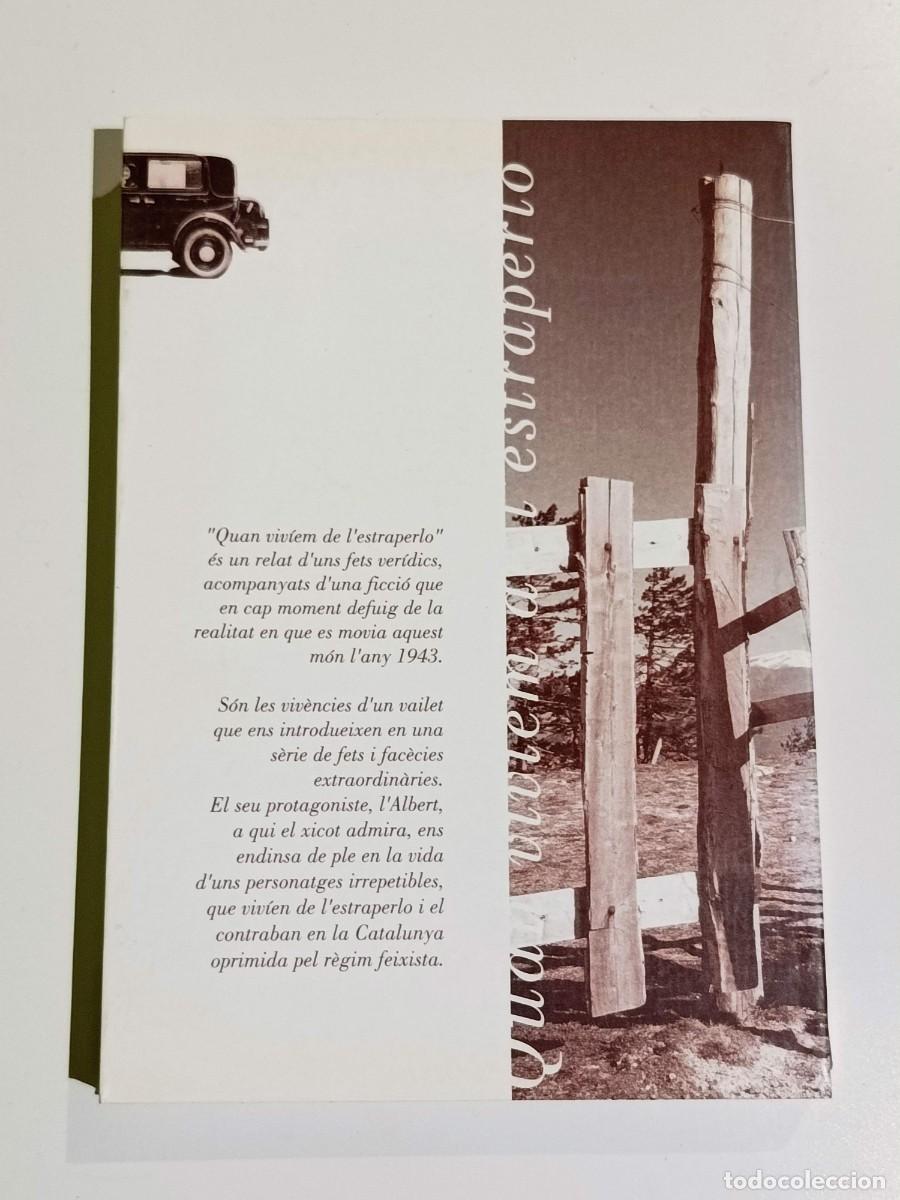 Libros de segunda mano: Quan viviem de lestraperlo Jordi Vila - Foto 2