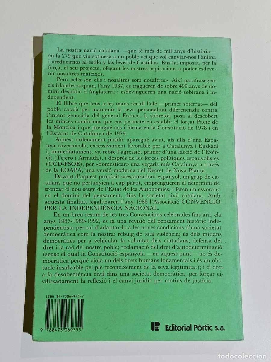 Libros de segunda mano: Catalunya Segrestada Moss&egrave;n Josep Dalmau - Foto 2