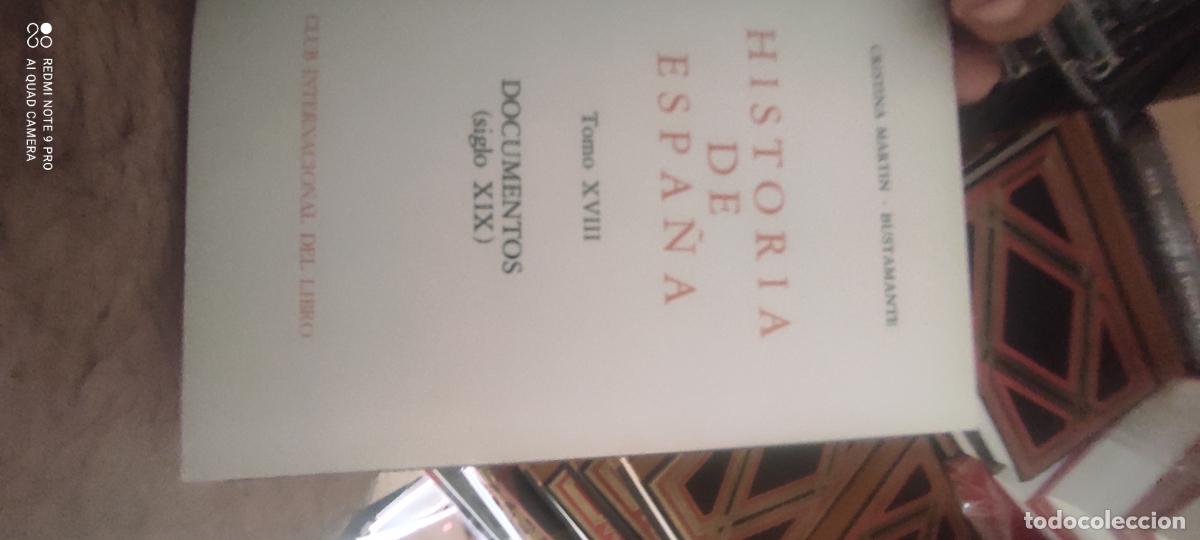Libros de segunda mano: GRAN HISTORIA DE ESPA&Ntilde;A. Club Internacional del Libro. Tomo XVIII Documentos (s. XIX)