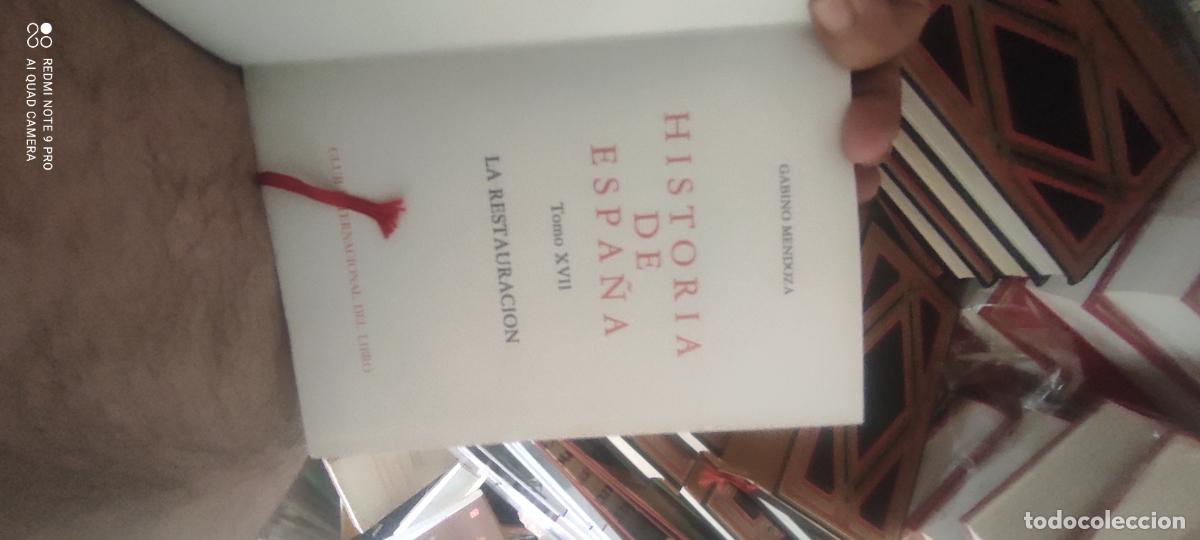 Libros de segunda mano: GRAN HISTORIA DE ESPA&Ntilde;A. Club Internacional del Libro. Tomo XVII La Restauraci&oacute;n