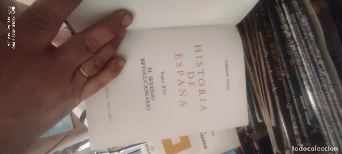 Libros de segunda mano: GRAN HISTORIA DE ESPA&Ntilde;A. Club Internacional del Libro. Tomo XVI El sexenio revolucionario