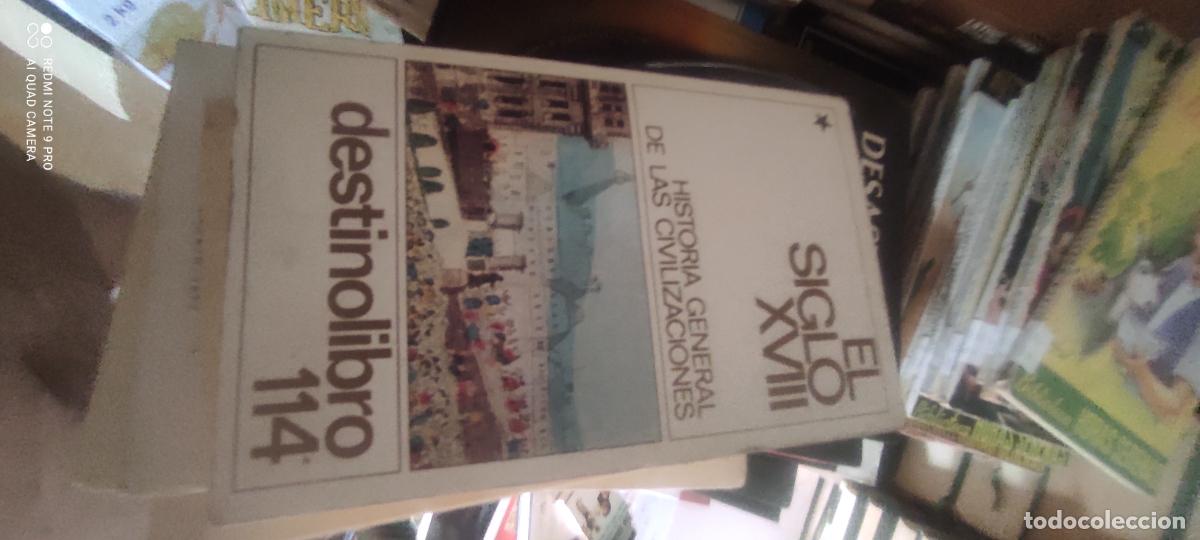 Libros de segunda mano: Historia general de las civilizaciones El Siglo XVIII. Ed destino 1981