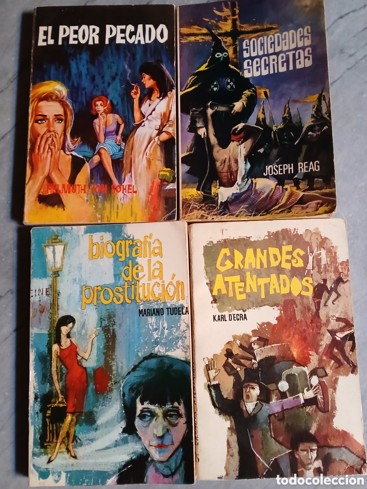 Libros de segunda mano: x4 colecci&oacute;n popular ferma - Foto 1