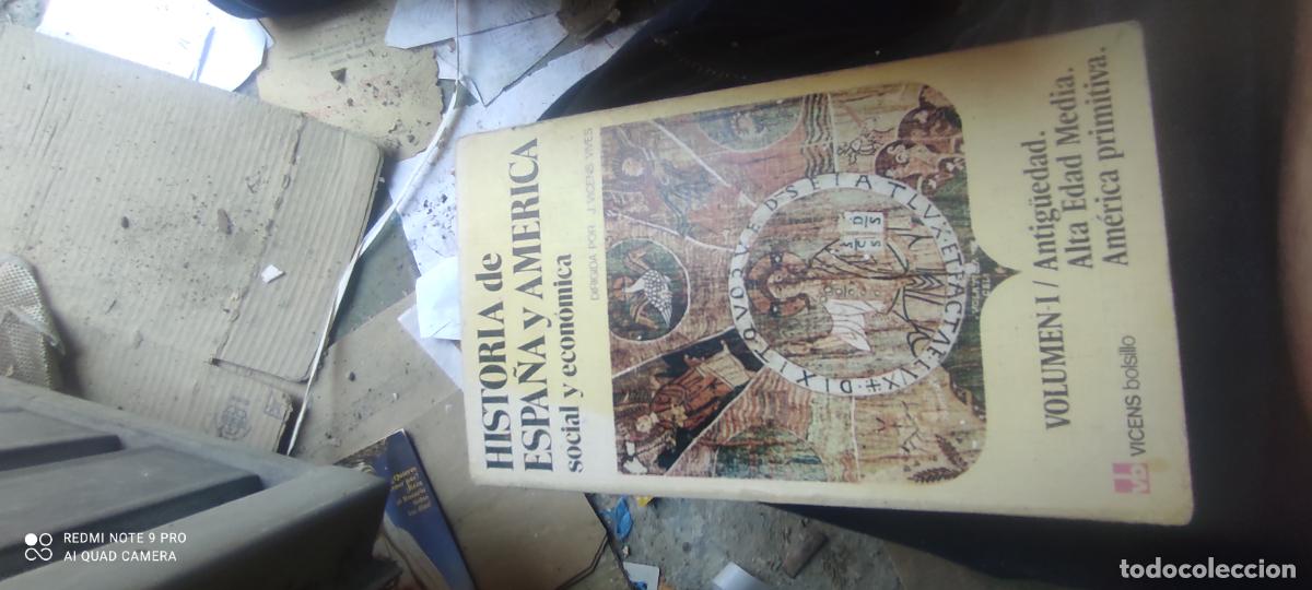 Livres d'occasion: Historia social y econ&oacute;mica de Espa&ntilde;a y Am&eacute;rica. Tomo I. Jaime Vicens Vives