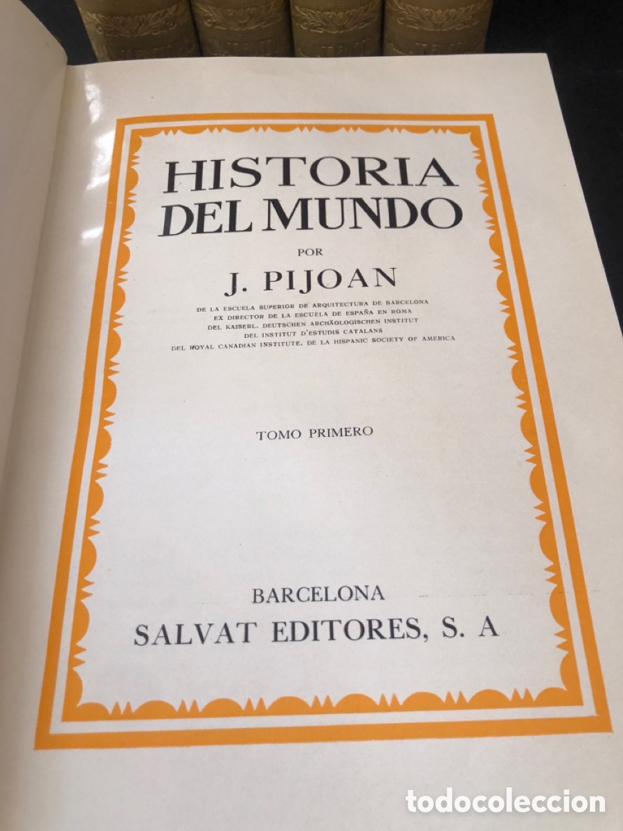 Libros de segunda mano: Historia del mundo 5 tomos - Foto 4