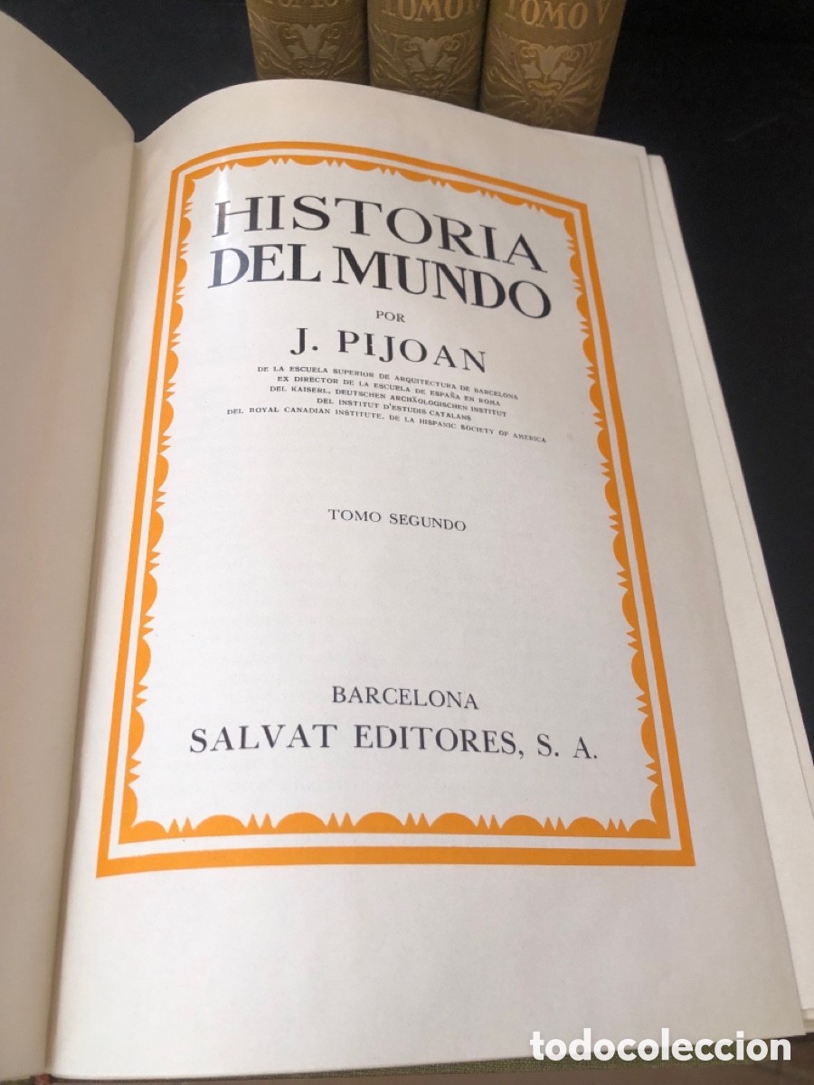 Libros de segunda mano: Historia del mundo 5 tomos - Foto 5