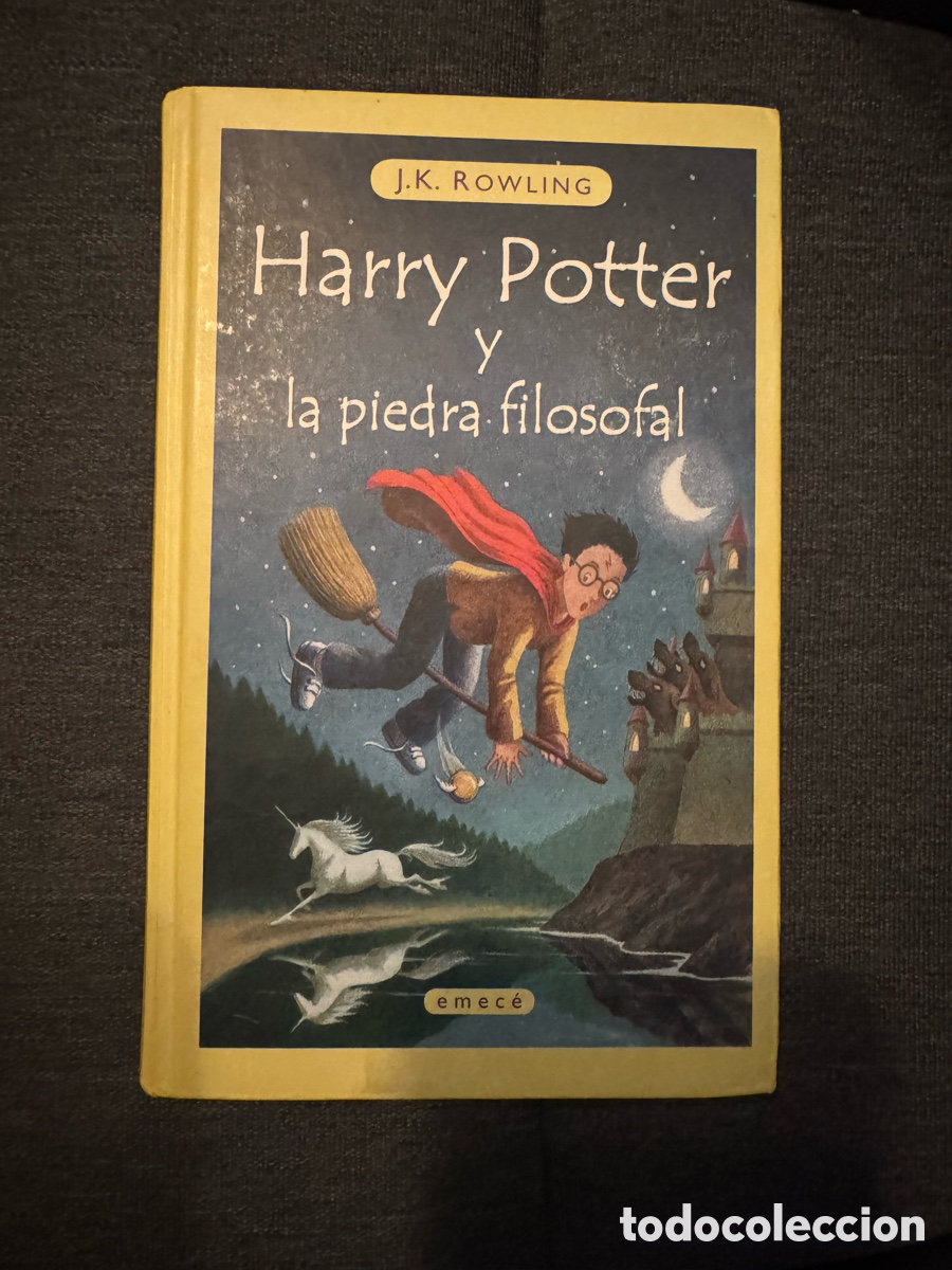 Libros de segunda mano: Libro harry potter y la piedra filosofal 3&ordf; edici&oacute;n.