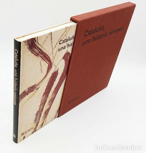 Libros de segunda mano: F3088 - CATALU&Ntilde;A. HISTORIA EUROPEA DE CATALUNYA. [EN SU ESTUCHE]. RAMON GRAU. JOSEP M. MU&Ntilde;OZ.