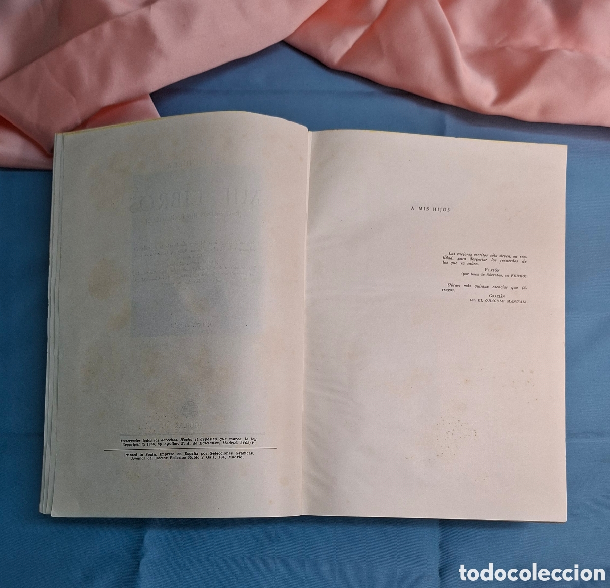 Libros de segunda mano: Mil Libros Recuerdos Bibliogr&aacute;ficos Luis Nueda - Foto 7