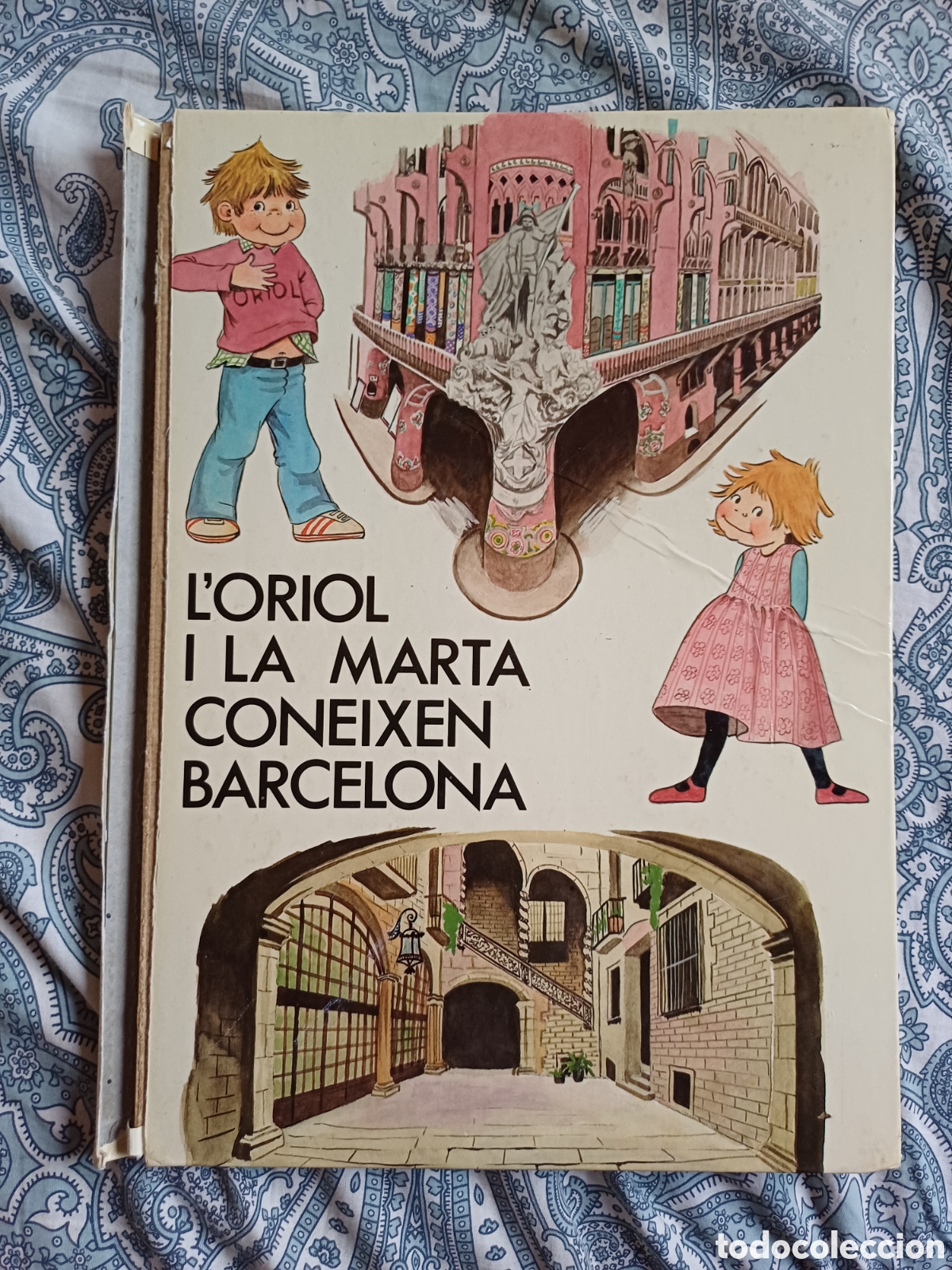 Libros de segunda mano: L'Oriol i la Marta coneixen Barcelona Metro Zoo Floquet Mir&oacute; Gaud&iacute; Palau de la Musica Born Montjuic