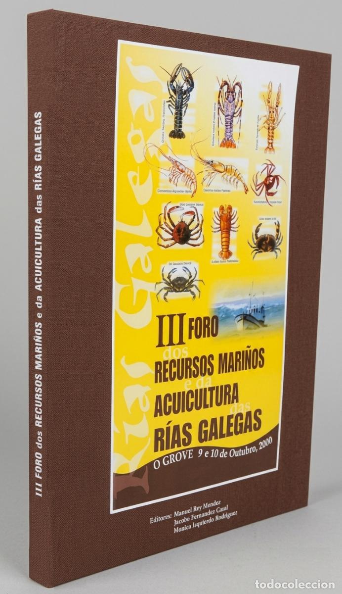 Libri di seconda mano: RECURSOS MARI&Ntilde;OS. ACUICULTURA. RIAS GALEGAS. O GROVE. GALICIA.