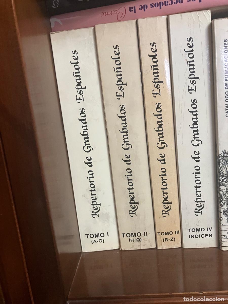 Libros de segunda mano: p&aacute;ez, elena: Repertorio de grabados espa&ntilde;oles en la Biblioteca Nacional, 4 vols. (obra completa)
