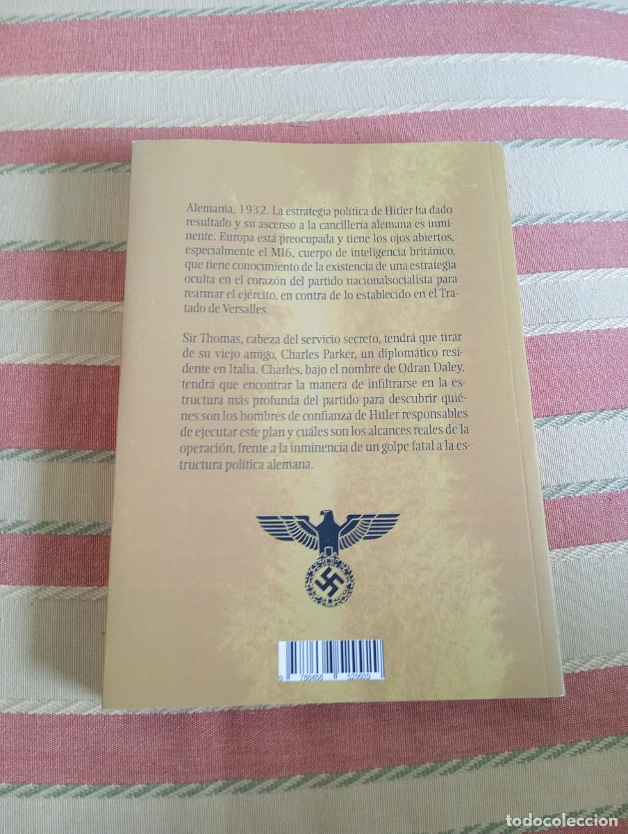 Libros de segunda mano: libro la mirada del irlandes - pepe pascual taberner - con dedicatoria a santiago posteguillo - Foto 2