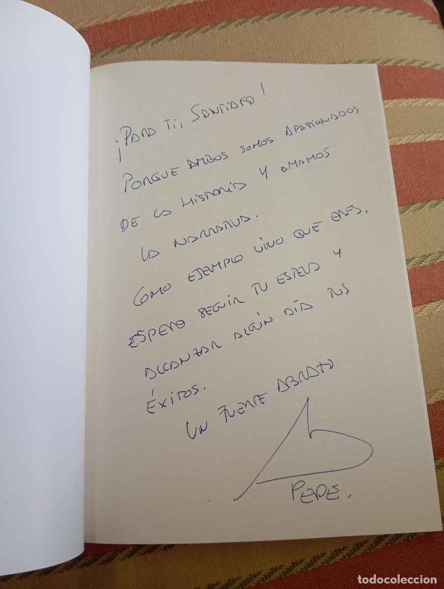 Libros de segunda mano: libro la mirada del irlandes - pepe pascual taberner - con dedicatoria a santiago posteguillo - Foto 3