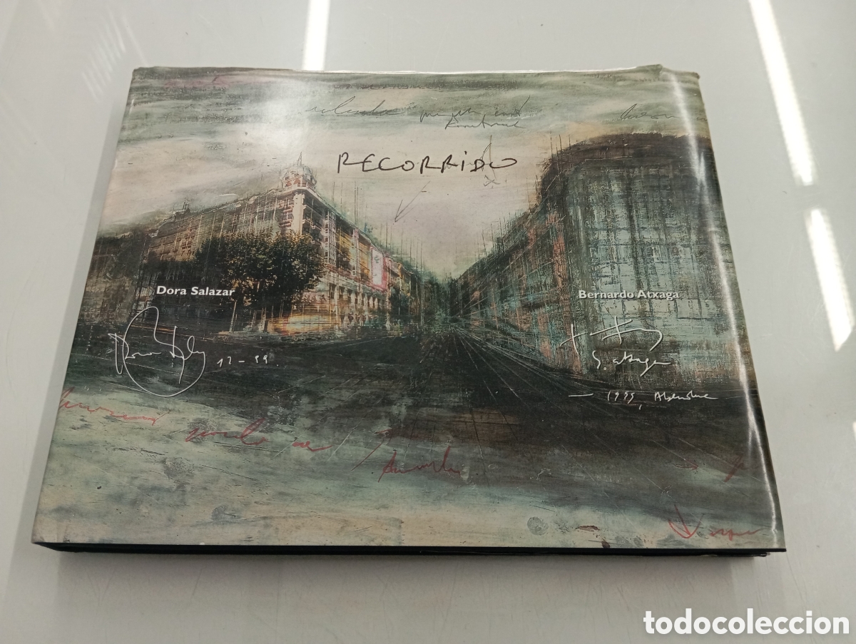 Livres d'occasion: Recorrido. Dibujos de Dora Salazar textos de Bernardo Atxaga. Donostia. San Sebasti&aacute;n. 2000
