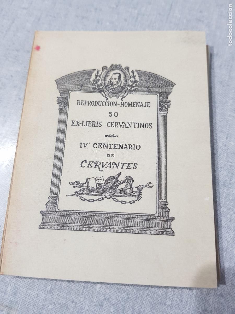 Livres d'occasion: REPRODUCCION HOMENAJE IV CENTENARIO DE CERVANTES
