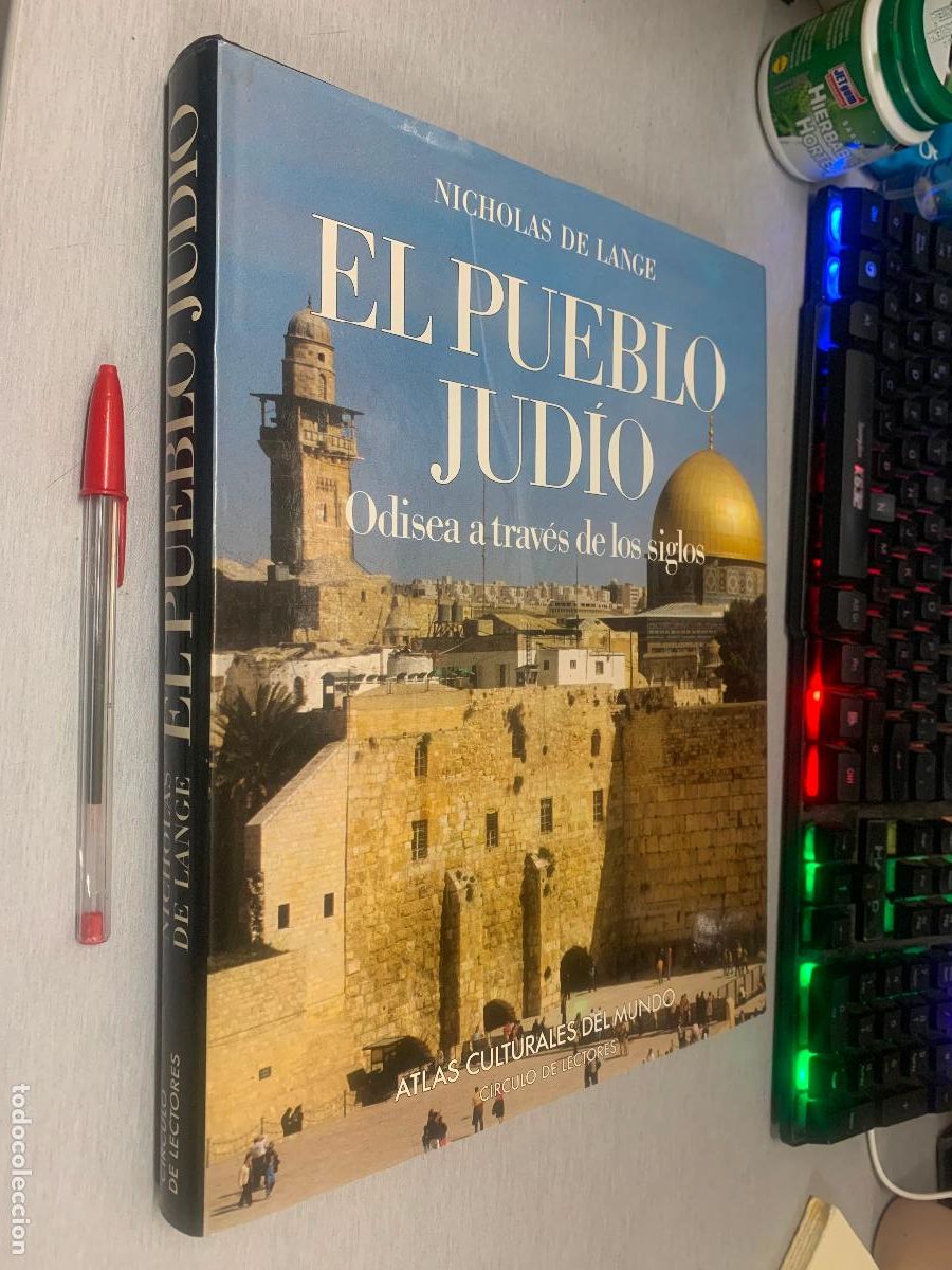 Libros de segunda mano: EL PUEBLO JUD&Iacute;O, ODISEA A TRAV&Eacute;S DE LOS SIGLOS / NICHOLAS LANGE / ATLAS CULTURALES C&Iacute;RCULO LECTORES
