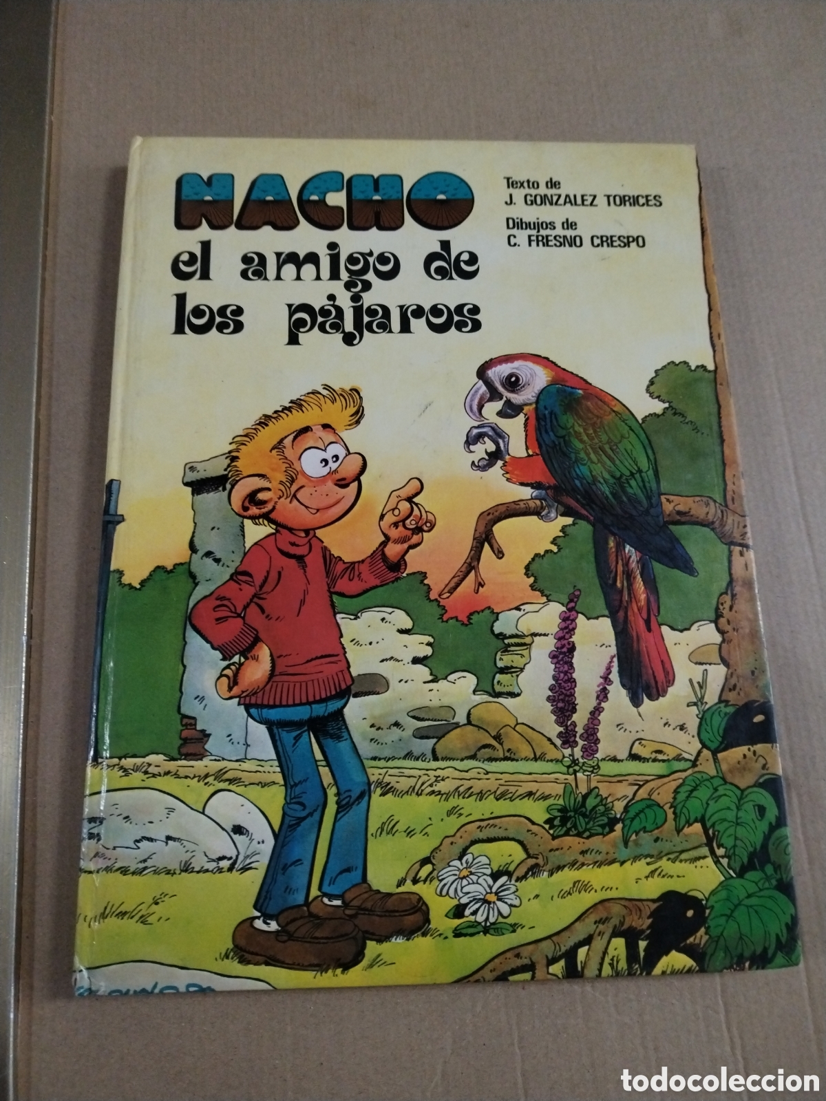 Second hand books: NACHO EL AMIGO DE LOS P&Aacute;JAROS - J. GONZ&Aacute;LEZ TORICES Y C. FRESNO CRESPO - ED. PAULINAS.