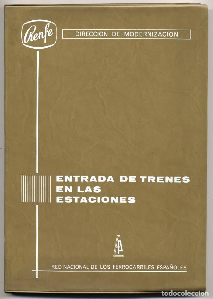 Gebrauchte B&uuml;cher: 2 TOMOS 1 Y 2 DIRECCION MODERNIZACION RENFE ENTRADA DE TRENES EN LAS ESTACIONES 1969 BUEN ESTADO