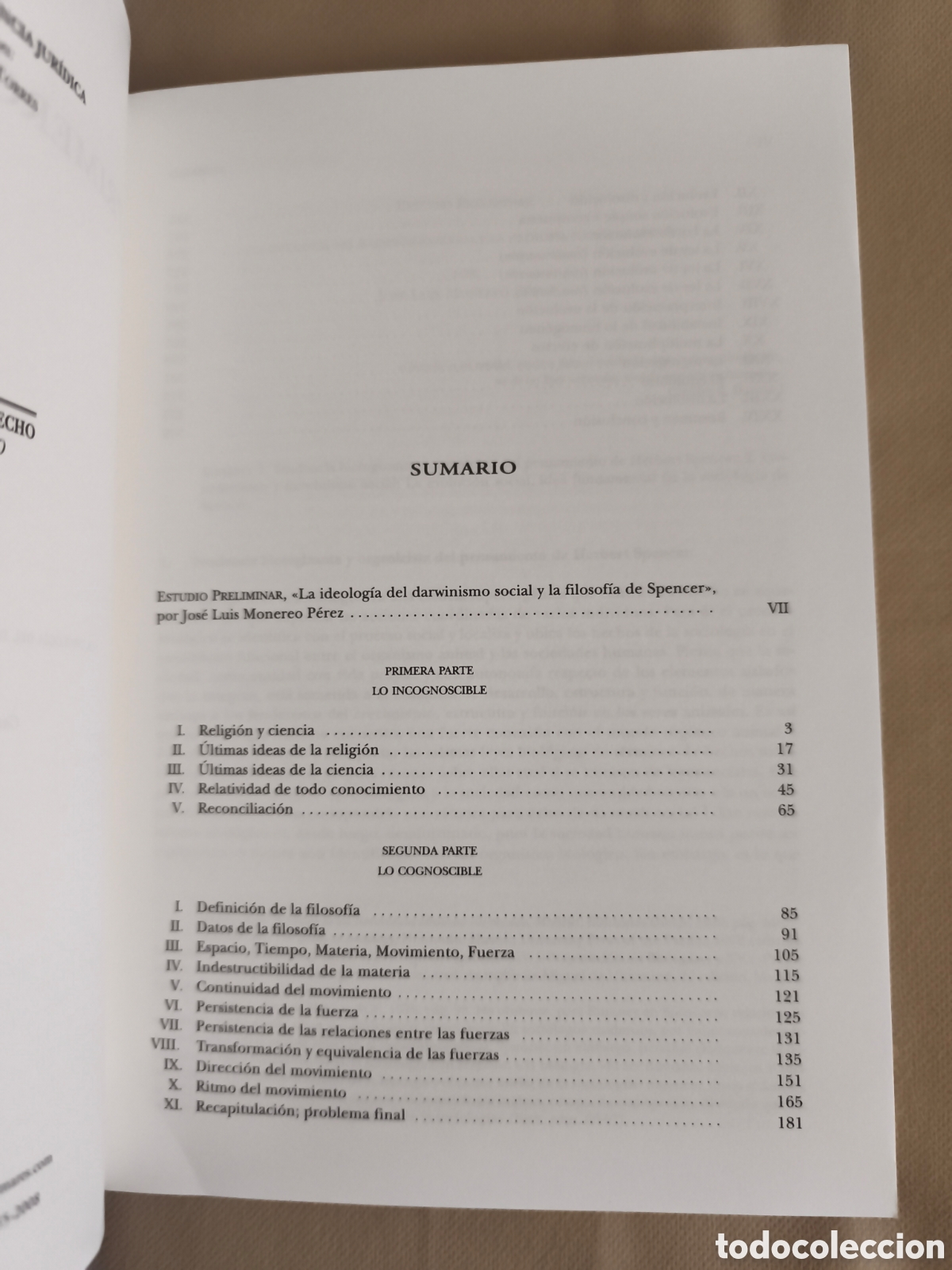 Libros de segunda mano: Los primeros principios. Herbert Spencer - Foto 5