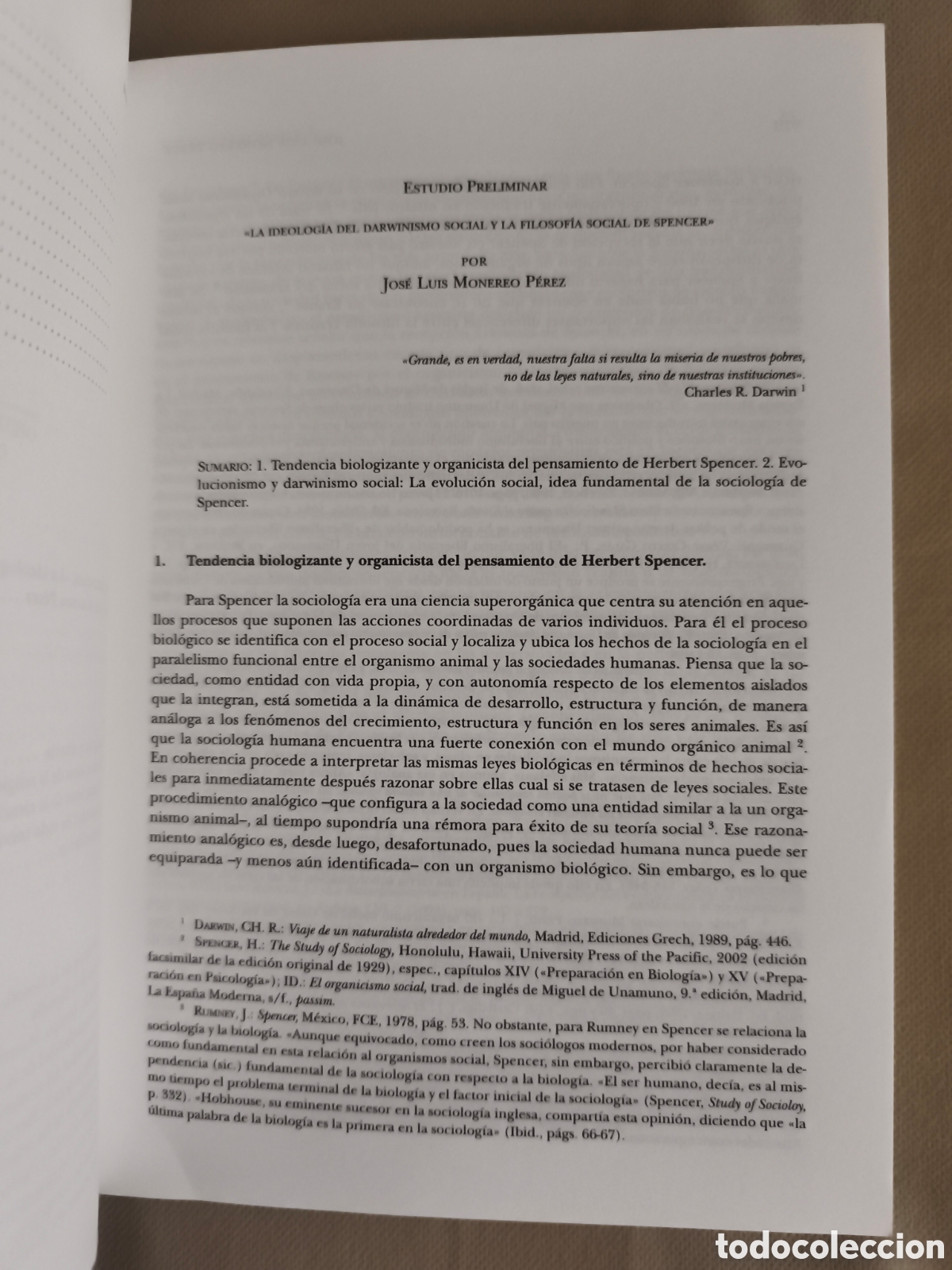 Libros de segunda mano: Los primeros principios. Herbert Spencer - Foto 7