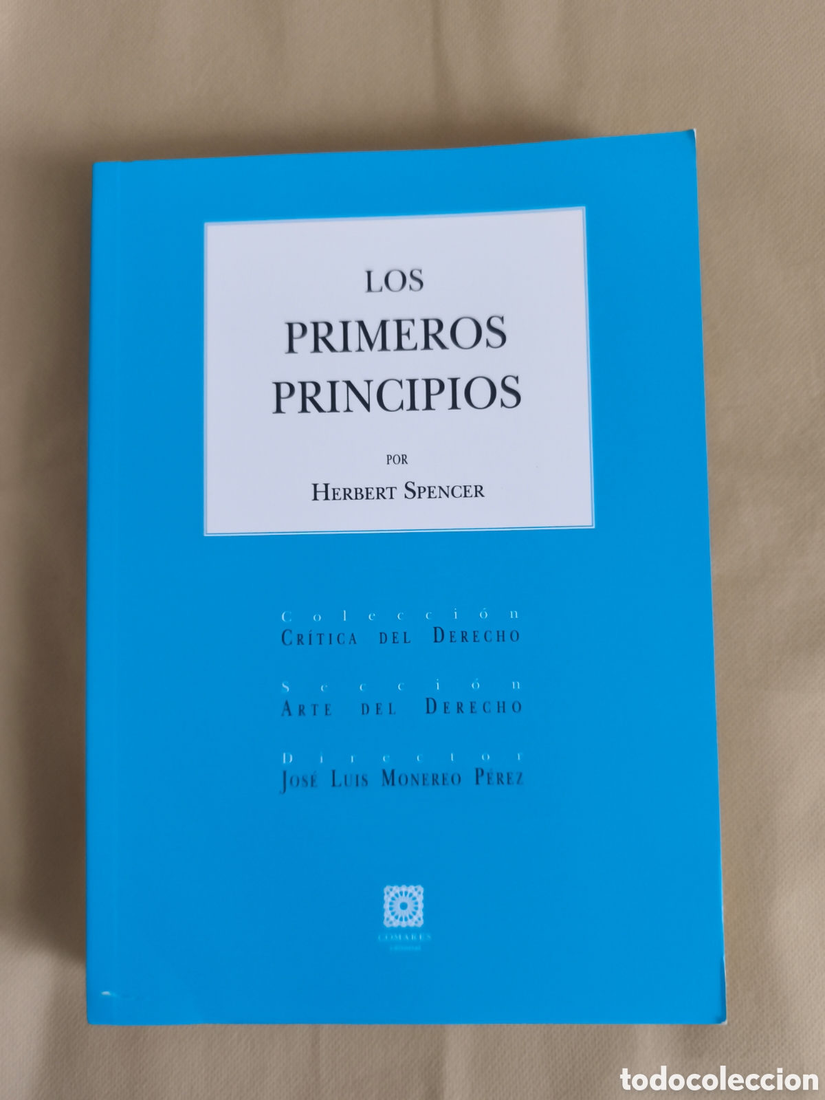 Libros de segunda mano: Los primeros principios. Herbert Spencer