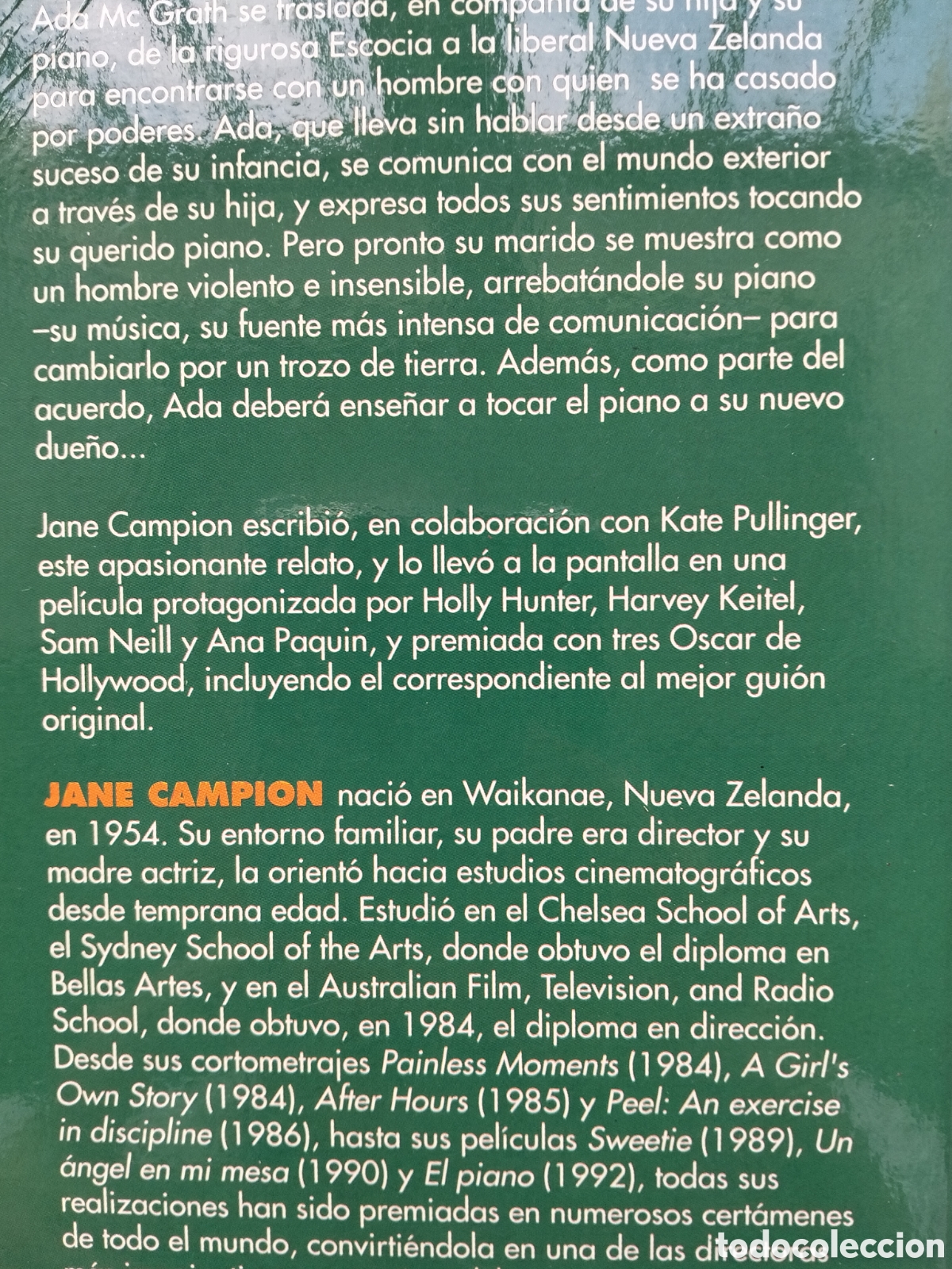 Libros de segunda mano: EL PIANO JANE CAMPION KATE PULLINGER - Foto 2