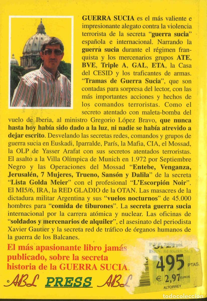 Libros de segunda mano: Guerra sucia. Alvaro Baeza L. 1996 - Foto 2